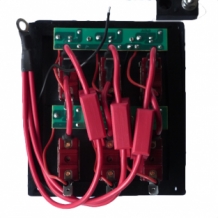 Schakelpaneel wit achterkant